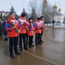 Мероприятие посвященное 123-й годовщине со дня рождения В.И.Чуйкова и 80-летию Победы в Сталинградской Битве